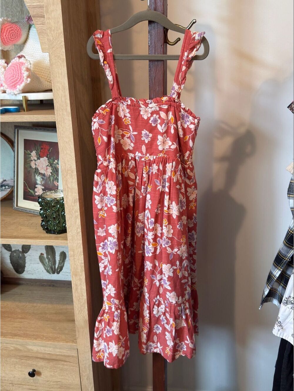 Gap Kids Floral Print Smocked Sundress for Girls Size 8 - Picture 4 of 4